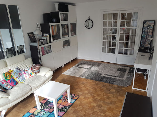 best for families, max 4 persons.<br />2 rooms, 1 living room.<br />Room of 9m2  Paris, France Family flat, Paris Intra Muros, parking gratuit Entire condo vacation rental 19600592