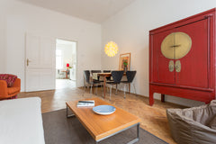 sunny 60sqm apartment with living room, kitchen and bedroom<br />small balcony   Vienna, Austria COZY FLAT IN THE NIBELUNGENVIERTEL Entire rental unit vacation rental 5882259