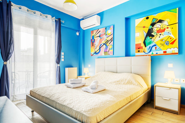 A newly built , modern , very comfortable and shiny apartment,  60sqm with 1 bed Athens, Attica, Greece urban luxury apartment @ 20m metro Metaxourgio Entire condo vacation rental 623305281902759384