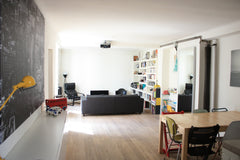 Rue des Martyrs : 70m²/750ft² flat with 45m²/480ft² living, sunny and very quiet Paris, France Design flat 70m²/750f² MARTYRS/SOPI Entire rental unit vacation rental 6779973