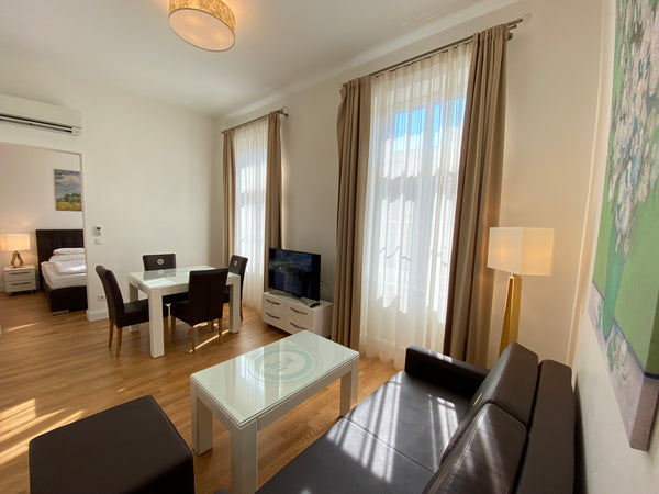 Unser gemütliches Apartment liegt in einem klassischen Wiener Altbau im 2. Bezir Vienna, Austria Steiner Residences Taborstrasse Apt.van Gogh/Klimt Entire rental unit vacation rental 26920916