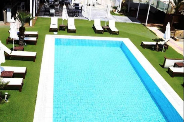 The apartment is new on the beach. It is very bright and very practical. It is a  