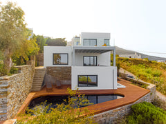 Floating over the Aegean Sea, minimal and elegant, with the maximum functionalit  Blue Frames Summer House-Floating over the Aegean Entire villa vacation rental 43525301