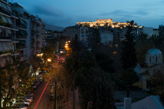 From the big windows you have a stunning view of the Acropolis. The apartments a Psychiko, Greece Multiple design apartments with Acropolis view_4th Entire rental unit vacation rental 32656566