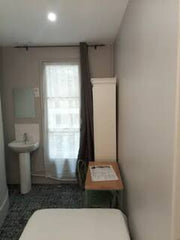 Hotel in the Latin quarter, Paris 5, metro station: Gobelins.<br /><br />Hotel c Paris, France Small Room-1 pers-PAYING Shower & Common WC Room in hotel vacation rental 16684806