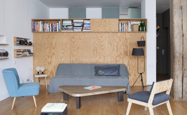 Loft chaleureux et lumineux dans le quartier branché de Ménilmontant, et à 10 mn Paris, France Vrai (!) loft chaleureux au coeur du 11° Entire loft vacation rental 30173869