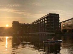 Scandinavian decor apartment right at the canals with a large sea-view balcony a Copenhagen, Denmark Beautiful apt. with large balcony and canal access Entire condo vacation rental 678165914479606574