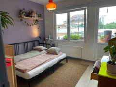 Nice private room with access to a big terrace. I live alone in the apartment wi Antwerp, Belgium Cosy room near Sportpaleis! Private room in condo vacation rental 51280338