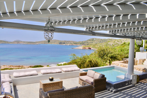 Lipsi : magnifique villa de 7 chambres avec plage privée et vue exceptionnelle p Paris, France magnifique villa avec plage privée Cycladic home vacation rental 10280320