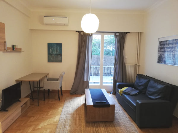 Due to COVID-19, a full refund will be issued if you cancel up to 5 days before  Greece Athens flat close to Museum and economics uni Entire rental unit vacation rental 26950720