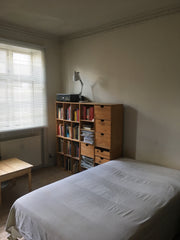Dejligt lyst og hyggeligt værelse med halvandenmandsseng (120 cm bred) Tæt på Øs  Værelse Private room in guest suite vacation rental 35952381