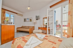 Hellen studios is situated in Naxos Chora, just 20 metres from Agios Georgios Be  Helen studios superior triple room Entire serviced apartment vacation rental 44128820