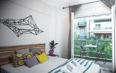 This stylish architecturally designed (en suite)apartment 32 m2 has been newly r Thessaloniki, Greece Mazi.urban appartments III Entire rental unit vacation rental 13894892