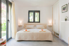 There are 2 bedrooms, each one has its own complete bathroom.<br />Τhe kitchen i Greece “Lemonia”  village apartments Entire cottage vacation rental 11853965