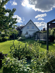 The house is very bright and a lot of green outside. <br />Enjoy your morning co  Ground floor in a wonderful garden house Entire townhouse vacation rental 632657637229561903