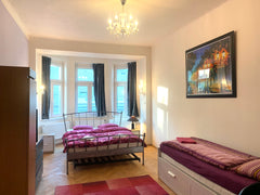 Located in the foumous Karlin area known for good restaurants, peaceful wine bar Prague, Czechia Karlin Apartment w/ Balcony Entire rental unit vacation rental 584654406404836341