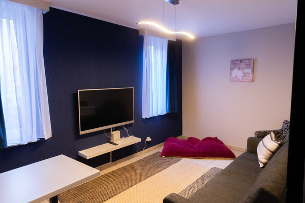 This apartment has just been completely renovated, it is situated 2 minutes walk Antwerp, Belgium blue and beautiful apartment in Antwerp Entire rental unit vacation rental 27490882