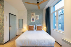 The Light Blue Parrot studio is located at the second floor of the building and  Antwerp, Belgium The Light Blue Parrot Entire serviced apartment vacation rental 36029902