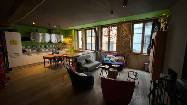 Dans l'hyper centre du vieux Lyon, à deux pas de l'Eglise Saint Georges, de la c  Loft au cœur du vieux Lyon à Saint Georges Entire loft vacation rental 53632631