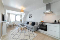 This lovely apartment is filled with natural light. Recently renovated, our loca Brussels, Belgium Sweet Inn | Pleasant 1BR Apt. near the EU Quarter Entire rental unit vacation rental 53617917