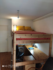 Chambre privée dans appartement F3 de 80 m².<br />La chambre est très fonctionne Lyon, France Chambre calme Lyon Part Dieu - Halles Paul Bocuse Private room in condo vacation rental 38714599