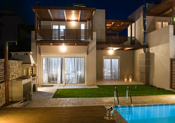 Ossiano  Pool Villas :<br />Amazing private pool villas in ideal locathion where Rhodes, Greece 2 min drive :Haraki bay, Shops,  tavernas,bar etc1 Entire home vacation rental 20366396