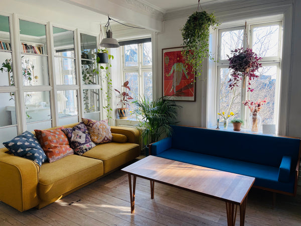 The apartment consists of 3 bedrooms and a living room with a eating place, a ba Copenhagen, Denmark Cosy, Bright 3BR Central CPH Entire rental unit vacation rental 11256369