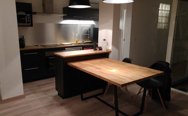 Bonjour et Bienvenue,<br />Rénovée par nos soins il y a deux ans, nous vous invi Bordeaux, France P'tite Maison avec Patio Entire townhouse vacation rental 19512767