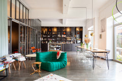 It is a 130m2 luminous, very beautiful loft.<br />everything is there: coffee, f Brussels, Belgium Luminous,  artistic  design loft with garden Entire loft vacation rental 14889716