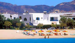 just  10 meters from Saint Prokopios beach, all studios for 4 people have sea vi Naxos, Greece colosseo, seaview st 3-4pax (on the beach), naxos Room in hotel vacation rental 12096119