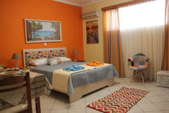 With great zeal and respect to our guests, we created a pleasant accommodation s Chania, Greece The Orange Studio, 1 min walk from Kalamaki beach Entire condo vacation rental 18485178
