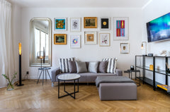 Very bright and  comfortable apartment which was furnished with regard to long t Czechia Perfect apt with balcony in center for long stays Entire condo vacation rental 53208405