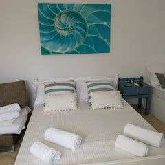 Bright white in all its grandeur, modern and cosy, guest studio can accommodates Greece Captains Andrew Guest Studio180m from Logara Beach Entire condo vacation rental 27507180