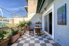 Enjoy a fully renovated and cozy apartment in the center of Athens. The house ha Athens, Greece Sunny cozy apt,Acropolis & Filopappoy balcony view Entire rental unit vacation rental 39948183