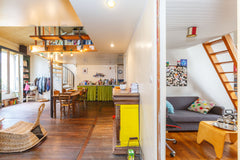 <b>The space</b><br />Hello ! <br />In a 70m2 apartment, on the 5th and top floo Paris, France Your suite between Belleville&Canal Private room in rental unit vacation rental 1230894