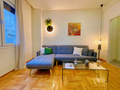 New renovated Apt is located in Patission st, in front of the bus & tram station Athens, Greece WSD MUSE New Lux Bright Stylish 2BD Apt City View Entire rental unit vacation rental 54042560