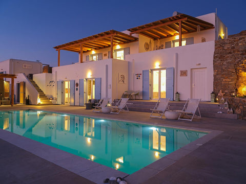 Located between Elia beach and Kalo Livadi, this 4 bedroom villa features a priv Athens, Greece Villa Chara with Private Pool and Sea View Entire villa vacation rental 47899486