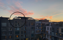 Penthouse apartment in the "dutch area" of Copenhagen.<br />97 m2 and over 4m to Copenhagen, Denmark Penthouse with 90m2 private roof top Entire condo vacation rental 49709620
