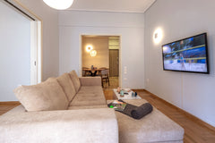 This beautiful, newly renovated and refurbished apartment is on the fifth floor  Notios Tomeas Athinon, Attica, Greece Thalia - Athens center apartment Entire rental unit vacation rental 39333042
