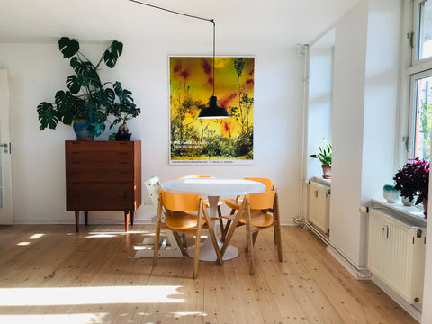 — Bright 3 room apartment with combined kitchen/livingroom and a big balcony and Copenhagen, Denmark VESTERBRO —central apartment w. balcony and plants Entire rental unit vacation rental 29510267