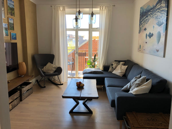 5 room apartment (130m2on 3rd floor) with 2 large balconies allowing you to be i Copenhagen, Denmark Central and cosy 130m2 apt. with two balconies Entire rental unit vacation rental 2806714