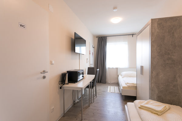 Quiet, new built studio for two people with free parking. A small kitchen and a  Vienna, Austria Studio 8b for 2 People - free parking included Entire condo vacation rental 22368540