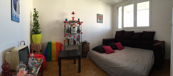 In a spacious and luminous apartment of 70m² at 15th floor, you could enjoy a 12 Paris, France Large room near Montmartre & Pigale Private room in rental unit vacation rental 12886495