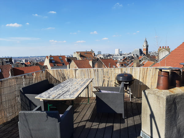 This stylish place to stay is perfect for family and group trips. You will be in Brussels, Belgium Lovely 2-bedroom flat with rooftop Entire rental unit vacation rental 635231899378872686