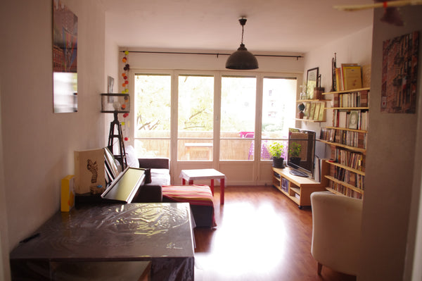 Family apartment, warm and cozy. Very light, 60 m2, with 2 bedrooms and 2 balcon Lyon, France Nice & calm apartment for 5 pers. Entire rental unit vacation rental 9083946