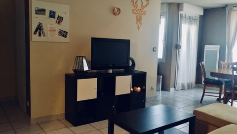 Appartement propre et très bien agencé, situé dans un quartier calme et dans un  Andrézieux-Bouthéon, France T2 confortable, quartier Grange Blanche Entire rental unit vacation rental 29234385