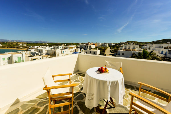 THE CALENDAR IS NOT UPDATED!<br />Please scroll down the page and choose CONTACT  Paros relaxing studio with view 3 min from beach Entire rental unit vacation rental 33024576
