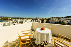THE CALENDAR IS NOT UPDATED!<br />Please scroll down the page and choose CONTACT  Paros relaxing studio with view 3 min from beach Entire rental unit vacation rental 33024576
