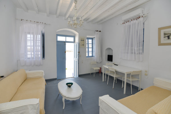 THE CALENDAR IS NOT UPDATED!<br />Please scroll down the page and choose CONTACT  Amorgos Chora stone made house for 5 Entire home vacation rental 33123800