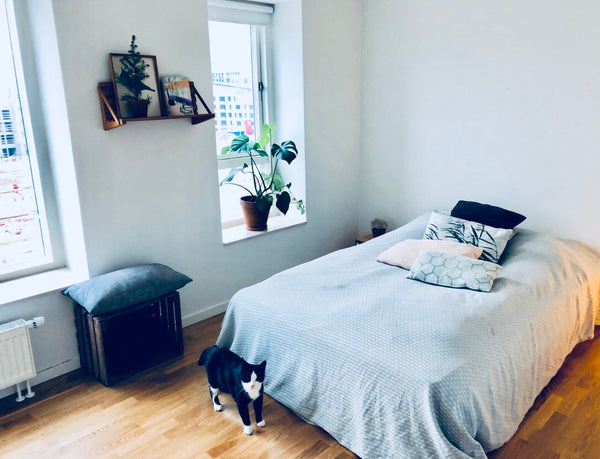 Lovely and very bright room in private apartment. <br />You will share the apart Denmark Nice big room available for long term stay Private room in condo vacation rental 40693975